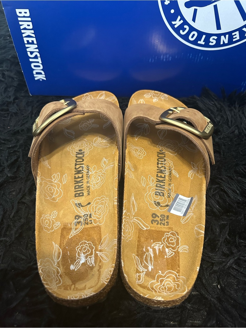 BIRKENSTOCK Madrid big buckle leather gladiator sandals slippers shoes eur 39 - Picture 3 of 7